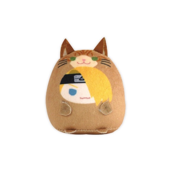 NARUTO SHIPPUDEN TENORINZU STUFFED ANIMAL COLLECTION DEIDARA PLUSH TOY KEYCHAIN - Picture 1 of 2